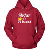 Family T Shirt - Mother of a Princess-T-shirt-Teelime | shirts-hoodies-mugs