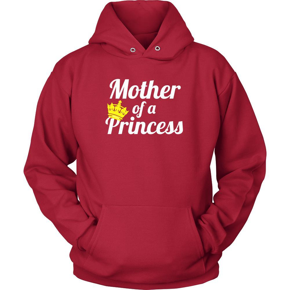 Family T Shirt - Mother of a Princess-T-shirt-Teelime | shirts-hoodies-mugs