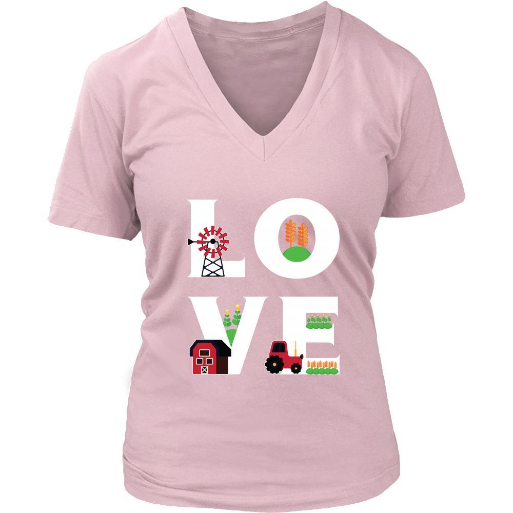 Farmer - LOVE Farmer - Profession/Job Shirt-T-shirt-Teelime | shirts-hoodies-mugs