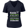 Farmer Shirt - Raise your hand if you love Farmer, if not raise your standards - Profession Gift-T-shirt-Teelime | shirts-hoodies-mugs