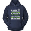 Farmer Shirt - Raise your hand if you love Farmer, if not raise your standards - Profession Gift-T-shirt-Teelime | shirts-hoodies-mugs