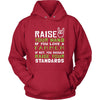 Farmer Shirt - Raise your hand if you love Farmer, if not raise your standards - Profession Gift-T-shirt-Teelime | shirts-hoodies-mugs