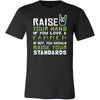 Farmer Shirt - Raise your hand if you love Farmer, if not raise your standards - Profession Gift-T-shirt-Teelime | shirts-hoodies-mugs