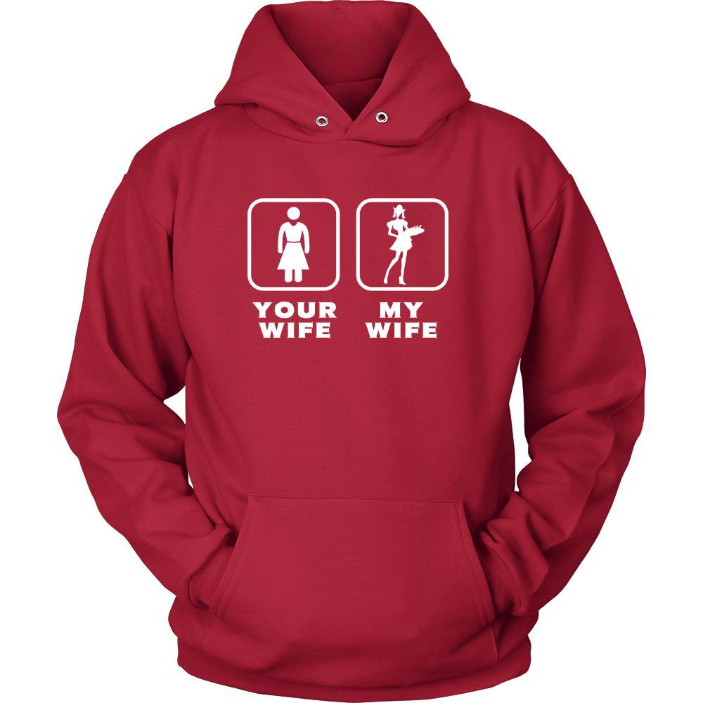 Farmer - Your wife My wife - Father's Day Profession/Job Shirt-T-shirt-Teelime | shirts-hoodies-mugs