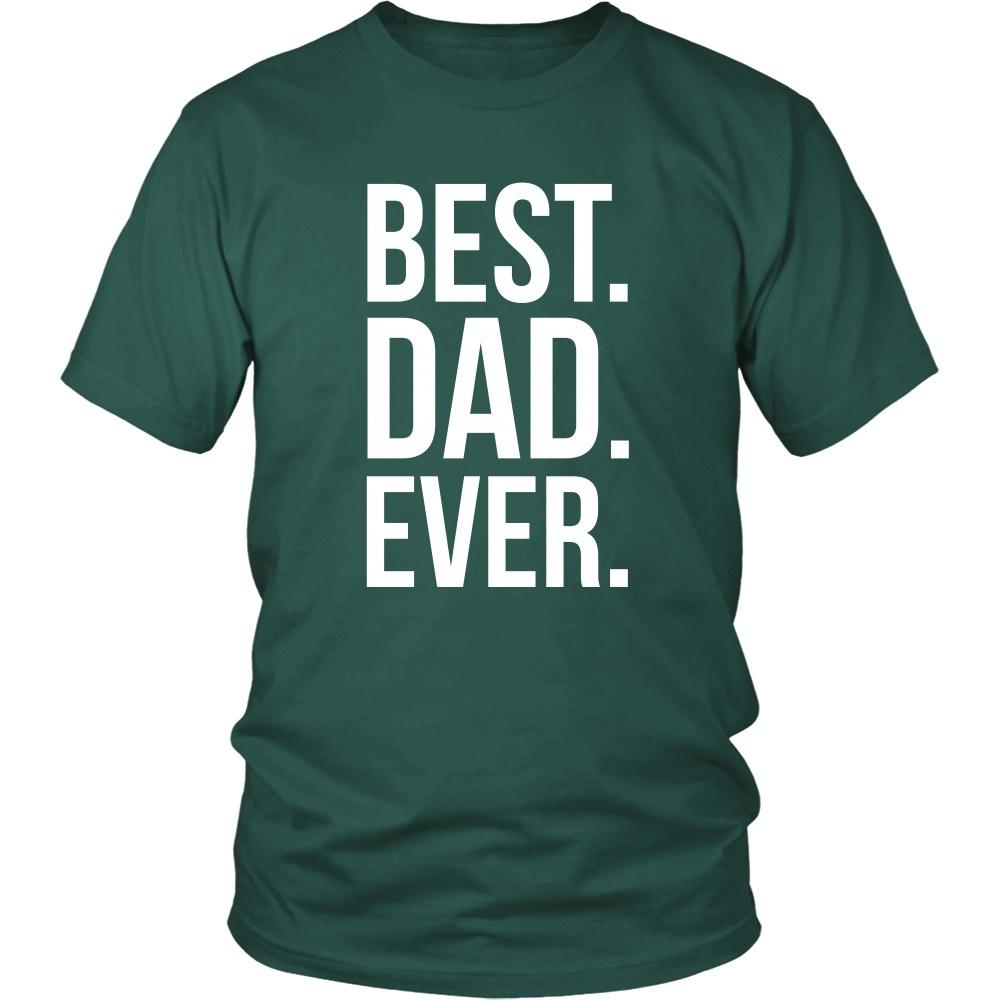 Father's Day T Shirt - Best Dad Ever-T-shirt-Teelime | shirts-hoodies-mugs