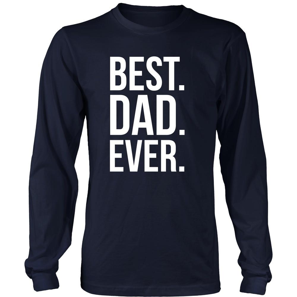Father's Day T Shirt - Best Dad Ever-T-shirt-Teelime | shirts-hoodies-mugs