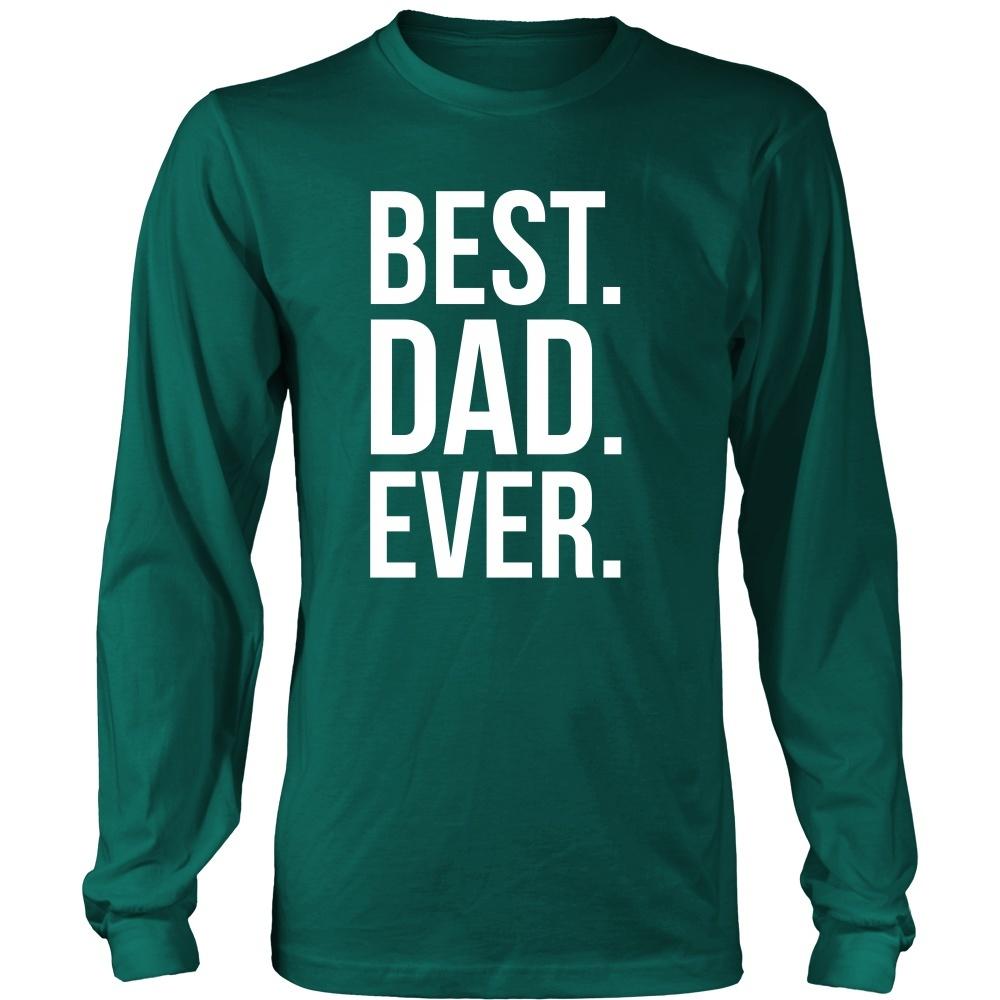 Father's Day T Shirt - Best Dad Ever-T-shirt-Teelime | shirts-hoodies-mugs