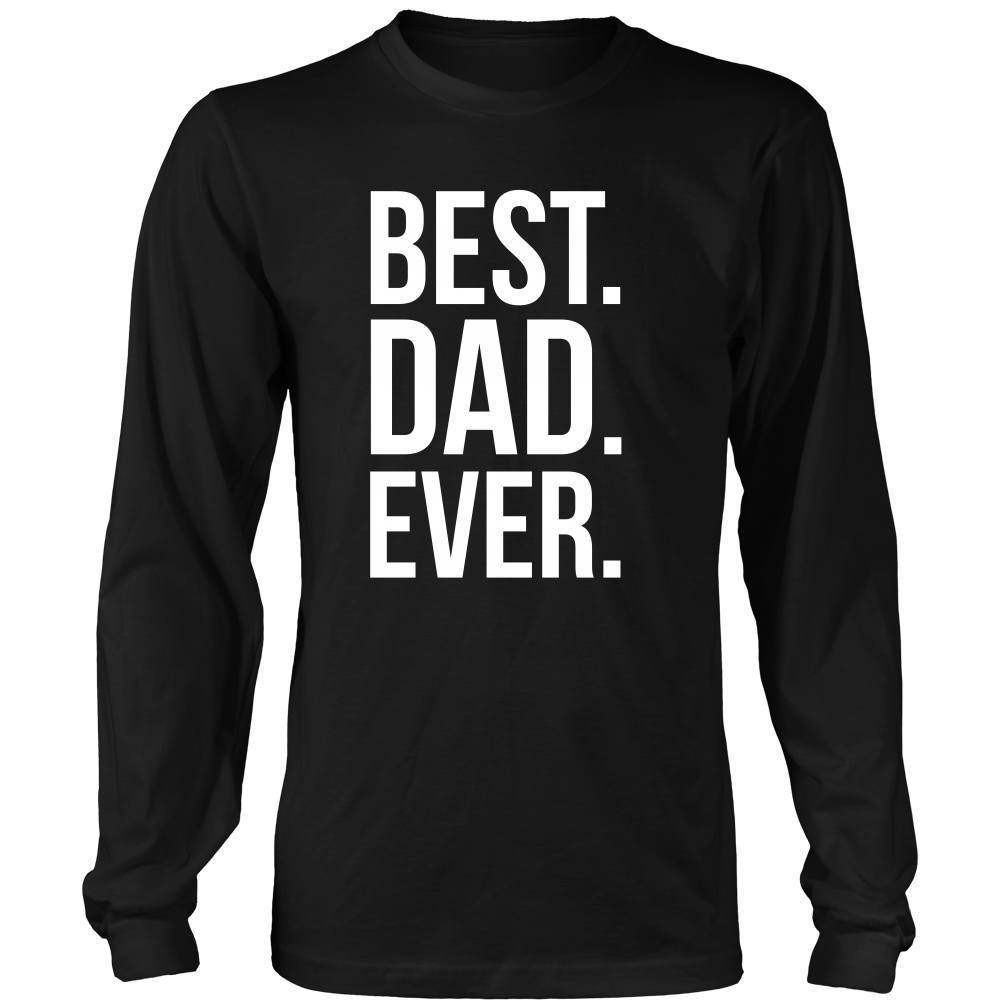 Father's Day T Shirt - Best Dad Ever-T-shirt-Teelime | shirts-hoodies-mugs