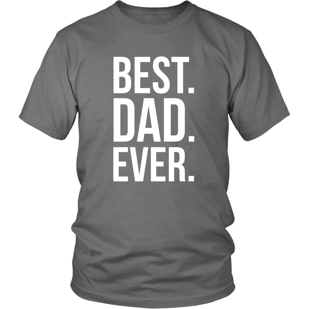 Father's Day T Shirt Best Dad Ever Teelime Unique tshirts — free download