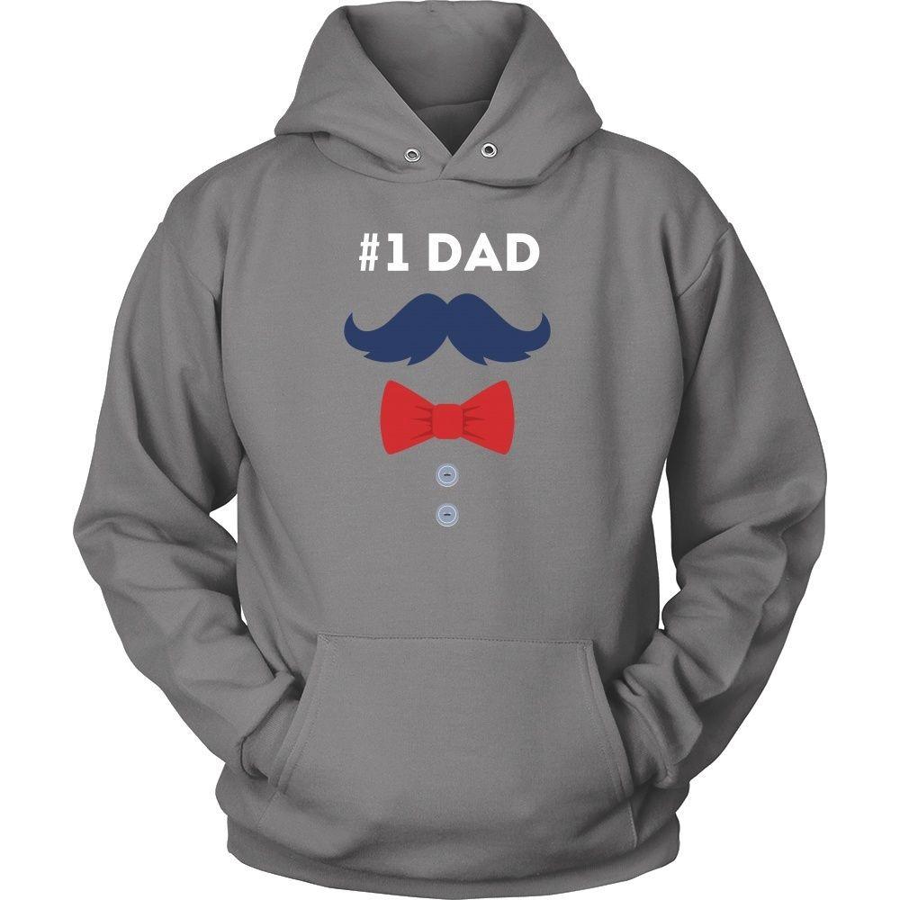 Father's Day T Shirt - Number One Dad-T-shirt-Teelime | shirts-hoodies-mugs