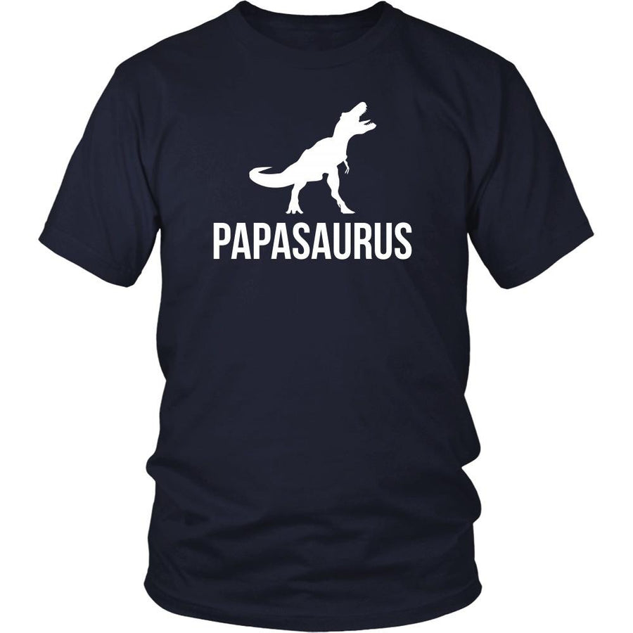 Father's Day T Shirt - Papasaurus-T-shirt-Teelime | shirts-hoodies-mugs