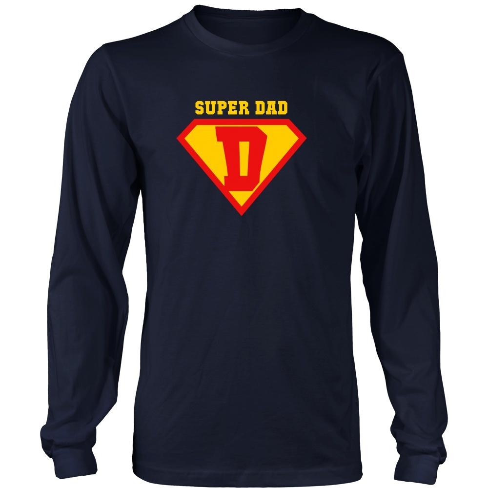 Father's Day T Shirt - Super Dad-T-shirt-Teelime | shirts-hoodies-mugs