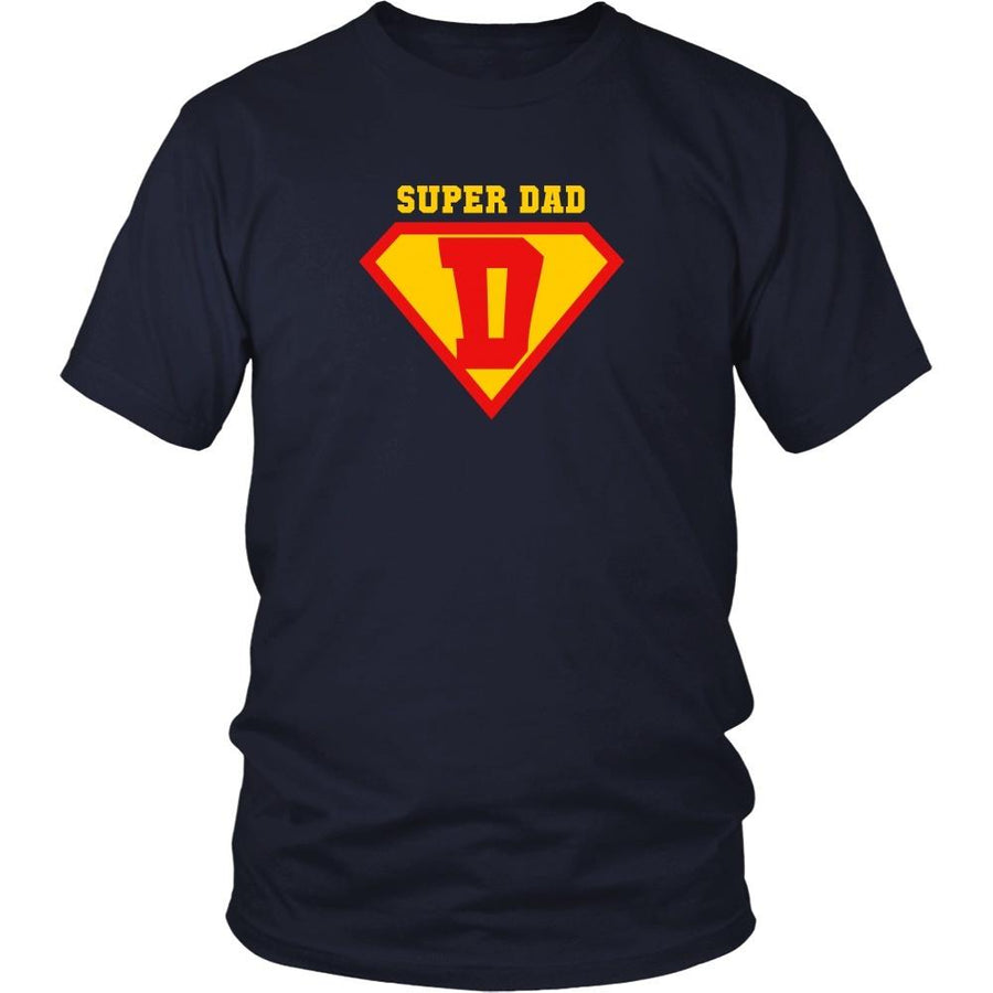 Father's Day T Shirt - Super Dad-T-shirt-Teelime | shirts-hoodies-mugs