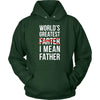 Father's Day T Shirt - World's greatest farter. I mean Father-T-shirt-Teelime | shirts-hoodies-mugs