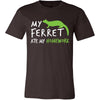Ferrets Shirt - Homework - Animal Lover Gift-T-shirt-Teelime | shirts-hoodies-mugs