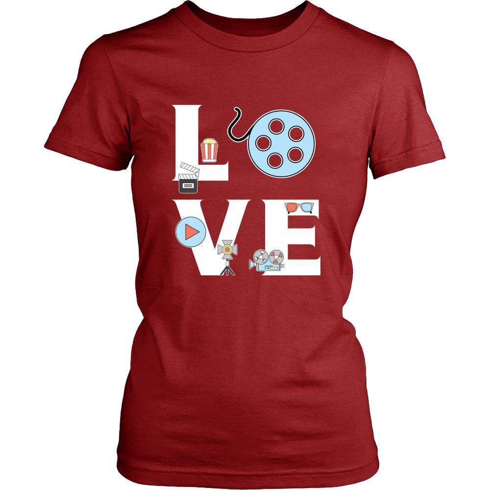 Film Editor - LOVE Film Editor - Movie / Cinema Profession/Job Shirt-T-shirt-Teelime | shirts-hoodies-mugs