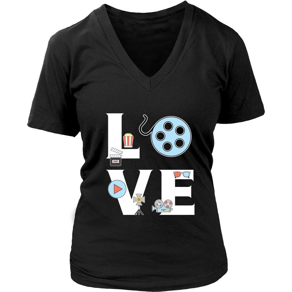 Film Editor - LOVE Film Editor - Movie / Cinema Profession/Job Shirt-T-shirt-Teelime | shirts-hoodies-mugs