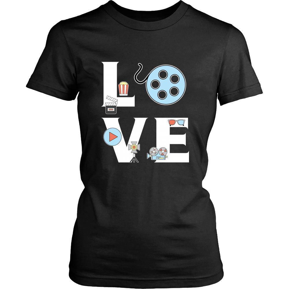 Film Editor - LOVE Film Editor - Movie / Cinema Profession/Job Shirt-T-shirt-Teelime | shirts-hoodies-mugs