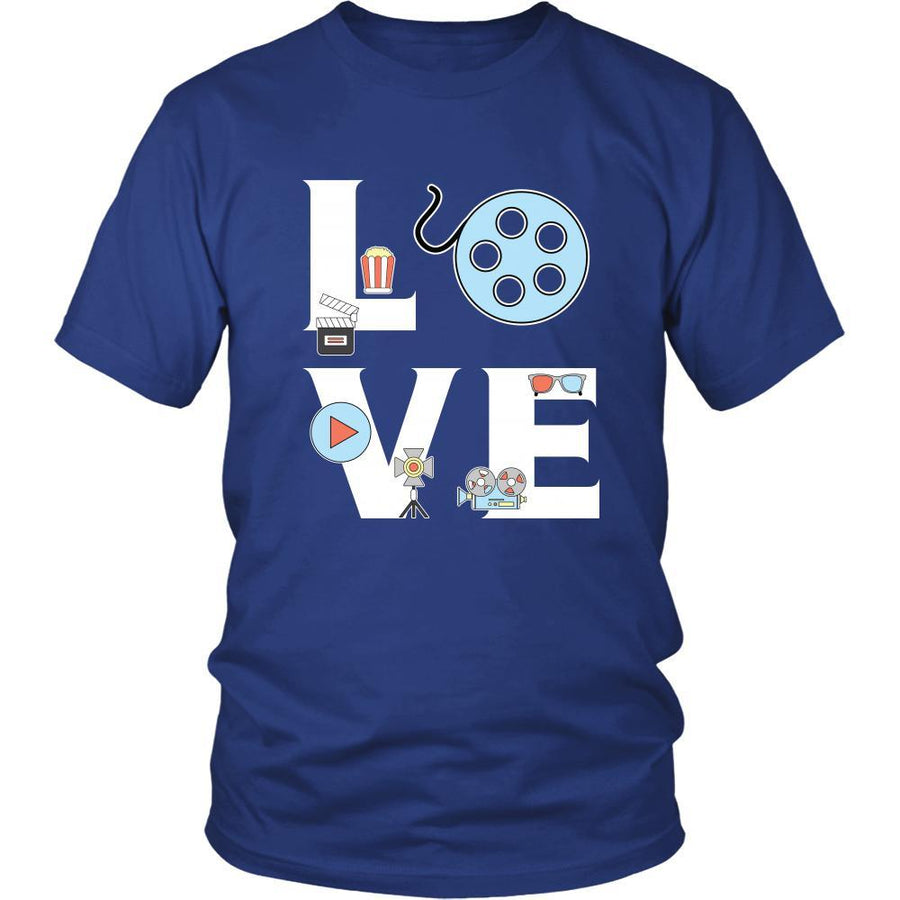 Film Editor - LOVE Film Editor - Movie / Cinema Profession/Job Shirt-T-shirt-Teelime | shirts-hoodies-mugs