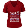 Film Editor Shirt - Raise your hand if you love Film Editor, if not raise your standards - Profession Gift-T-shirt-Teelime | shirts-hoodies-mugs