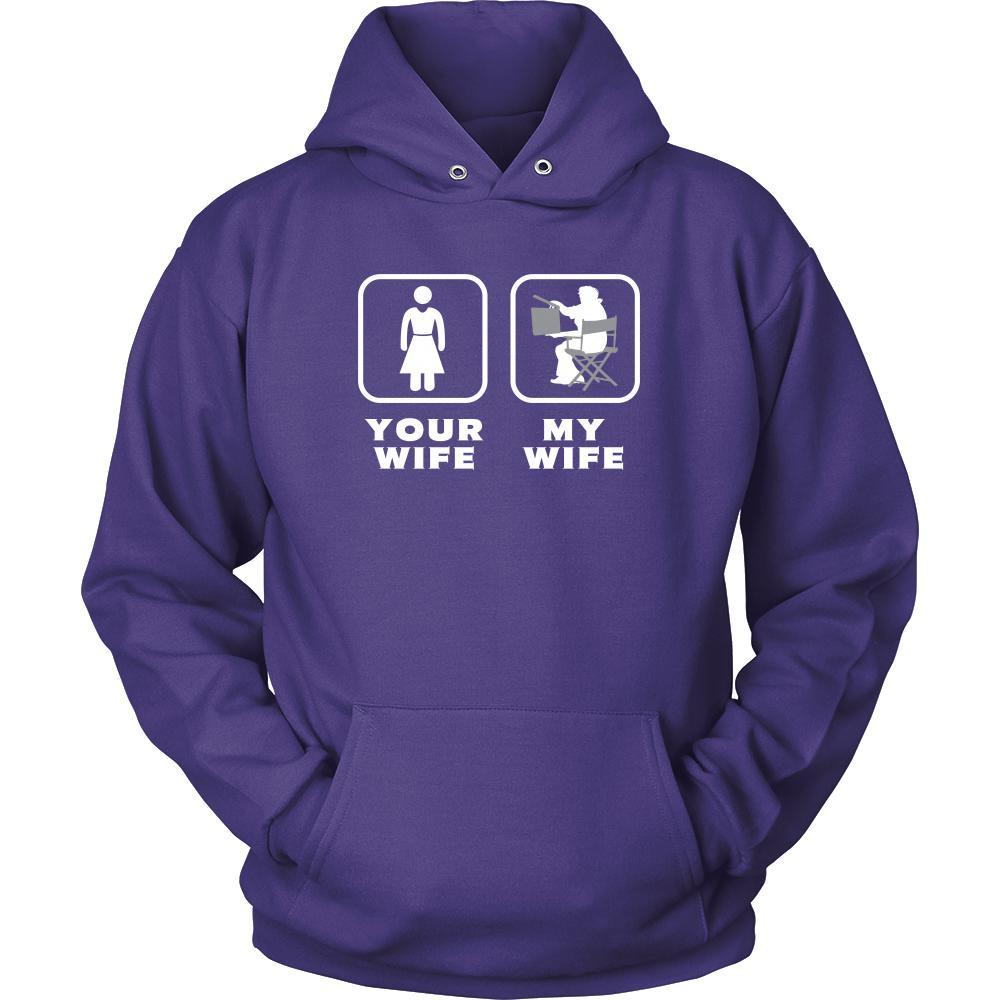 Film Editor - Your wife My wife - Father's Day Profession/Job Shirt-T-shirt-Teelime | shirts-hoodies-mugs