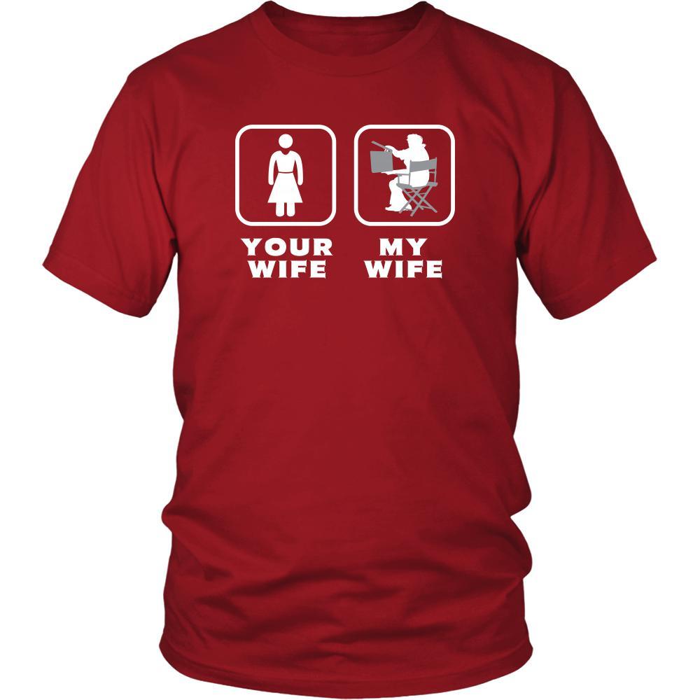 Film Editor - Your wife My wife - Father's Day Profession/Job Shirt-T-shirt-Teelime | shirts-hoodies-mugs