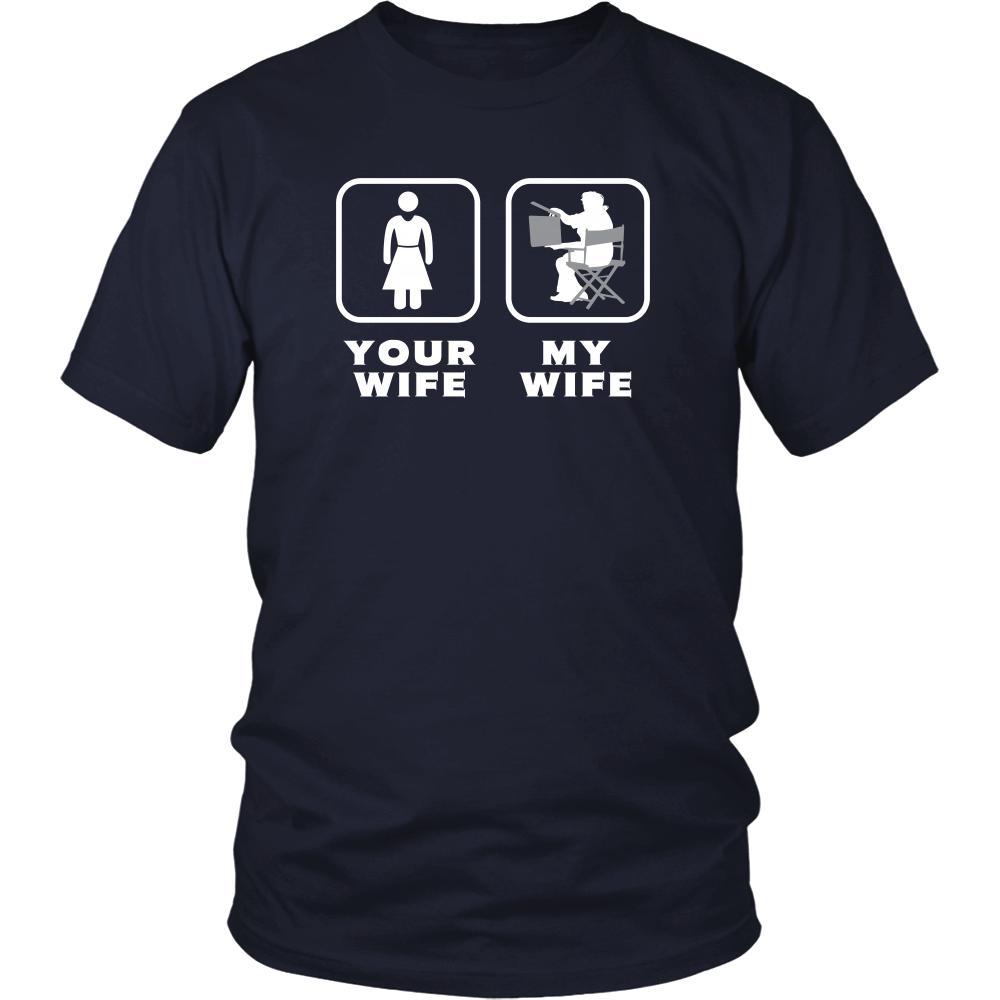 Film Editor - Your wife My wife - Father's Day Profession/Job Shirt-T-shirt-Teelime | shirts-hoodies-mugs
