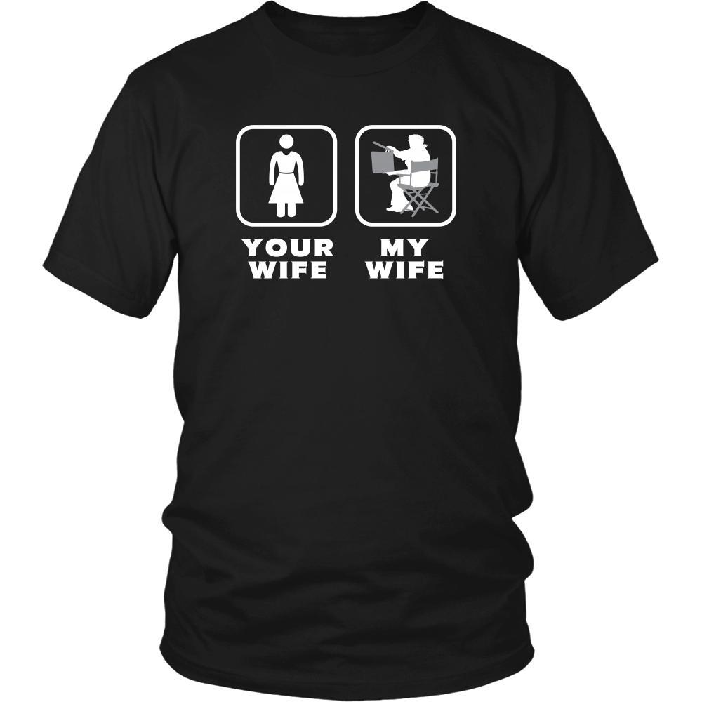 Film Editor - Your wife My wife - Father's Day Profession/Job Shirt-T-shirt-Teelime | shirts-hoodies-mugs
