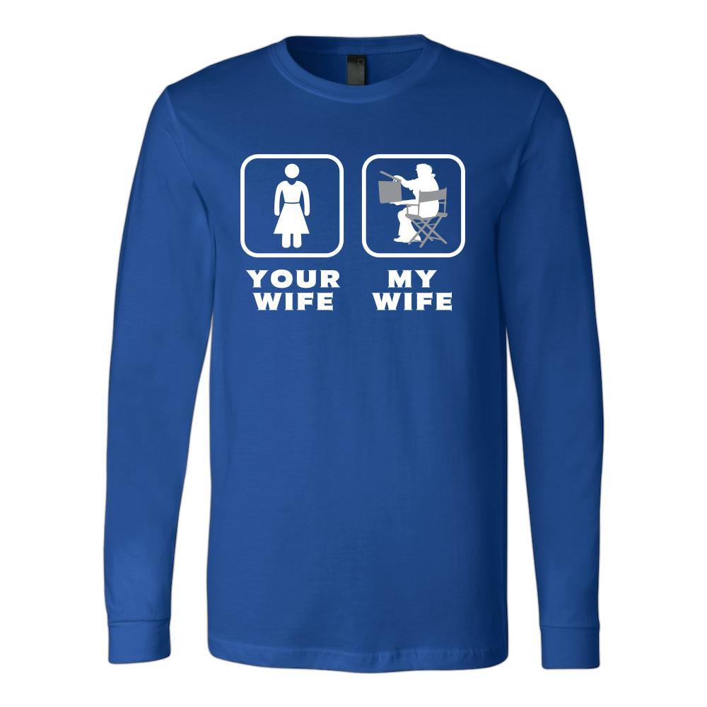 Film Editor - Your wife My wife - Father's Day Profession/Job Shirt-T-shirt-Teelime | shirts-hoodies-mugs
