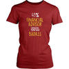 Financial Advisor Shirt - 49% Financial Advisor 51% Badass Profession-T-shirt-Teelime | shirts-hoodies-mugs