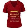 Financial Advisor Shirt - Everyone relax the Financial ADVISOR is here, the day will be save shortly - Profession Gift-T-shirt-Teelime | shirts-hoodies-mugs