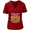 Financial Advisor Shirt - Financial Advisor because badass mother fucker isn't an official job title - Profession Gift-T-shirt-Teelime | shirts-hoodies-mugs