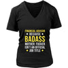 Financial Advisor Shirt - Financial Advisor because badass mother fucker isn't an official job title - Profession Gift-T-shirt-Teelime | shirts-hoodies-mugs