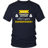 Financial advisor Shirt - I'm a Financial advisor, what's your superpower? - Profession Gift-T-shirt-Teelime | shirts-hoodies-mugs