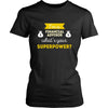 Financial advisor Shirt - I'm a Financial advisor, what's your superpower? - Profession Gift-T-shirt-Teelime | shirts-hoodies-mugs