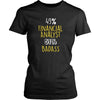 Financial Analyst Shirt - 49% Financial Analyst 51% Badass Profession-T-shirt-Teelime | shirts-hoodies-mugs