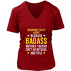 Financial Analyst Shirt - Financial Analyst because badass mother fucker isn't an official job title - Profession Gift-T-shirt-Teelime | shirts-hoodies-mugs