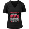 Financial Analyst Shirt - Financial Analyst because badass mother fucker isn't an official job title - Profession Gift-T-shirt-Teelime | shirts-hoodies-mugs