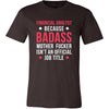 Financial Analyst Shirt - Financial Analyst because badass mother fucker isn't an official job title - Profession Gift-T-shirt-Teelime | shirts-hoodies-mugs