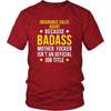 Financial Analyst Shirt - Financial Analyst because badass mother fucker isn't an official job title - Profession Gift-T-shirt-Teelime | shirts-hoodies-mugs