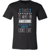 Financial Analyst Shirt - This is what an awesome Financial Analyst looks like - Profession Gift-T-shirt-Teelime | shirts-hoodies-mugs