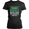 Financial manager Shirt - Financial manager because badass mother fucker isn't an official job title - Profession Gift-T-shirt-Teelime | shirts-hoodies-mugs