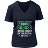 Financial manager Shirt - Financial manager because badass mother fucker isn't an official job title - Profession Gift-T-shirt-Teelime | shirts-hoodies-mugs