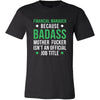 Financial manager Shirt - Financial manager because badass mother fucker isn't an official job title - Profession Gift-T-shirt-Teelime | shirts-hoodies-mugs