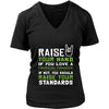 Financial Manager Shirt - Raise your hand if you love Financial Manager, if not raise your standards - Profession Gift-T-shirt-Teelime | shirts-hoodies-mugs