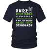 Financial Manager Shirt - Raise your hand if you love Financial Manager, if not raise your standards - Profession Gift-T-shirt-Teelime | shirts-hoodies-mugs