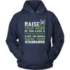 Financial Manager Shirt - Raise your hand if you love Financial Manager, if not raise your standards - Profession Gift-T-shirt-Teelime | shirts-hoodies-mugs