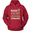 Financial Manager Shirt - Raise your hand if you love Financial Manager, if not raise your standards - Profession Gift-T-shirt-Teelime | shirts-hoodies-mugs