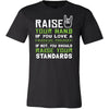 Financial Manager Shirt - Raise your hand if you love Financial Manager, if not raise your standards - Profession Gift-T-shirt-Teelime | shirts-hoodies-mugs