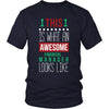 Financial manager Shirt - This is what an awesome Financial manager looks like - Profession Gift-T-shirt-Teelime | shirts-hoodies-mugs